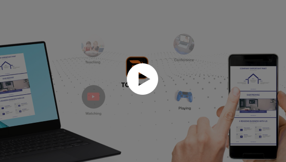 TC Display is a screen mirroring app,which will helps to cast phone&tablet to PC in high quality and real-time speed.Users will get an ultimate mirroring experience by connecting your phone to PC via USB/WIFI .