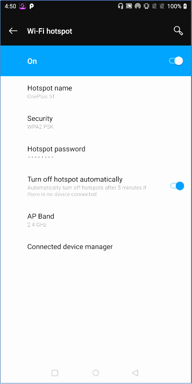 How to connect your phone by WIFI or hotspot