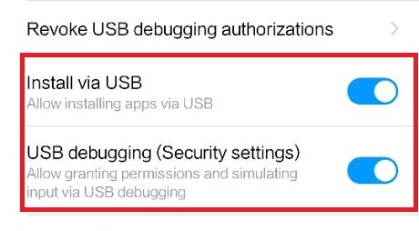 How to quickly turn on the phone ‘USB debugging’