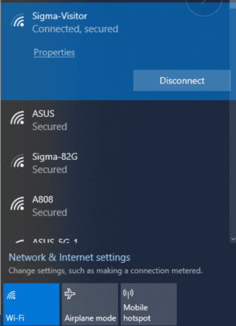 How to connect your phone by WIFI or hotspot