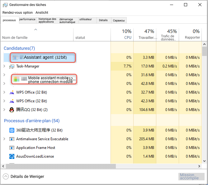 Le débogage USB est activé et ne peut toujours pas être connecté