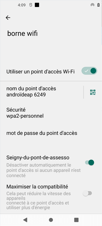 Comment connecter votre téléphone par WIFI ou hotspot