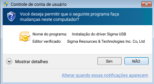 Permitir que o driver faça alterações no computador