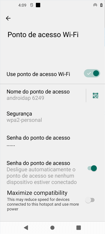 Como conectar seu telefone por WIFI ou hotspot