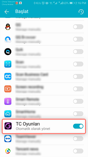 Android 8.0+ telefon bağlantısını önleme